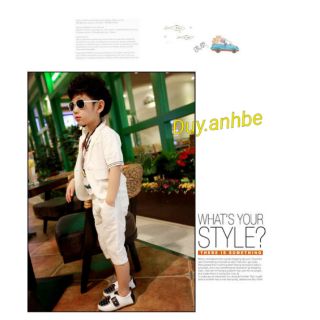 Bộ vest hè thu bé trai