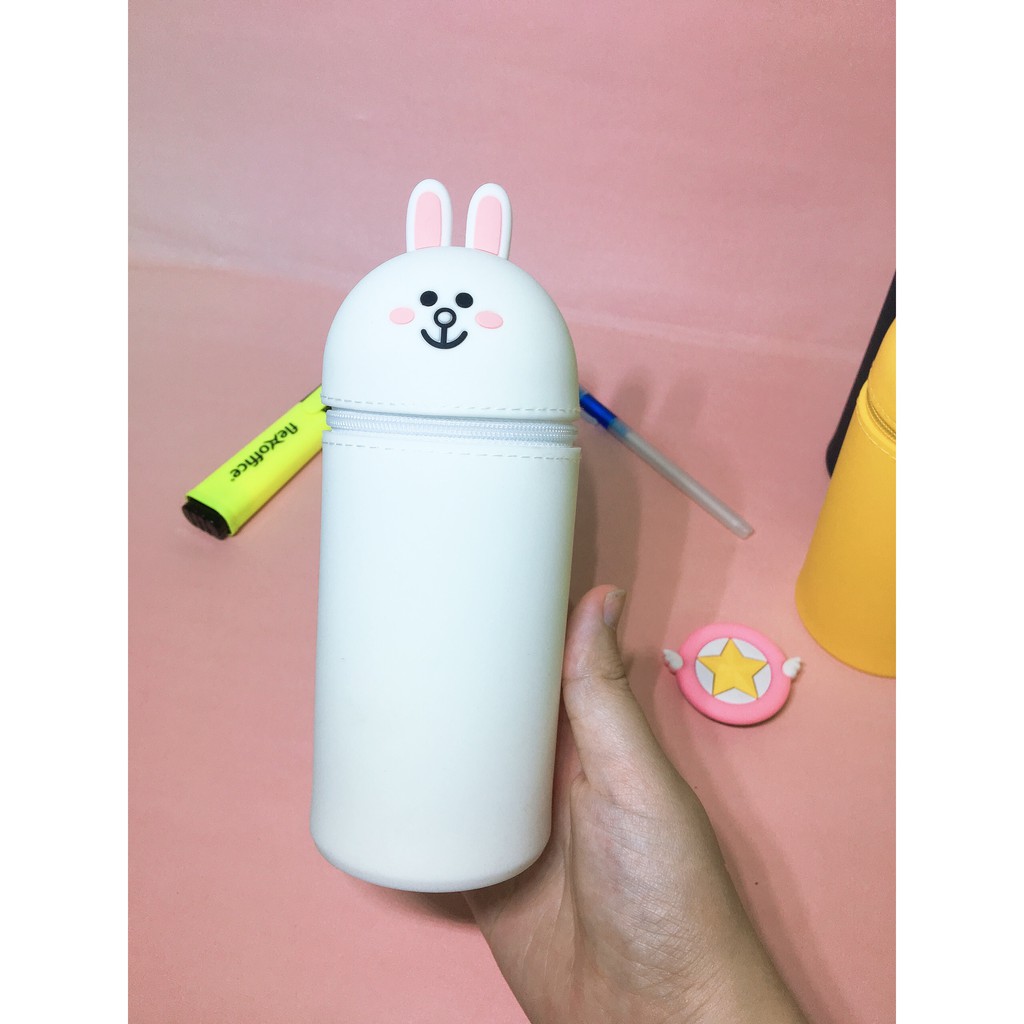 💖💖HỘP BÚT SILICON LINE FRIENDS NHIỀU MẪU SIÊU CUTE 💖💖