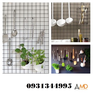 Khung lưới trang trí bọc nhựa PE