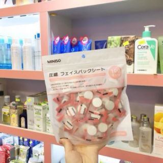 MẶT NẠ VIÊN NÉN MINISO 💯 💯