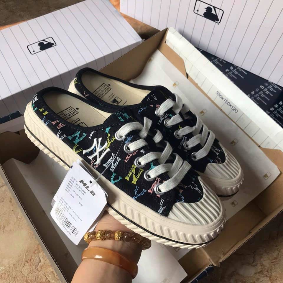 [FLASH SALE ][FULL BOX + BILL]Sục 𝐌𝐋𝐁 NY đen trơn, giày đạp gót hottrend 2021 | BigBuy360 - bigbuy360.vn