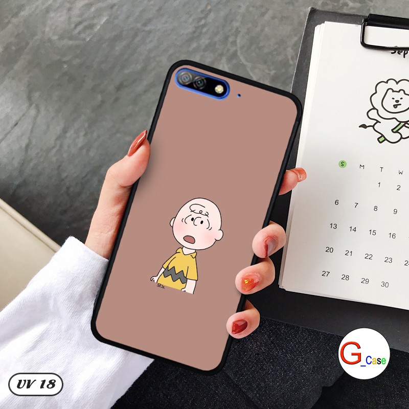 Ốp lưng Huawei Y7 Pro 2018 lưng nhám - ngộ nghĩnh