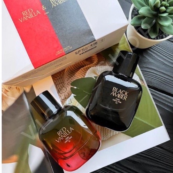 Set nước hoa nữ Zara Black Amber và Red Vanilla 100ml