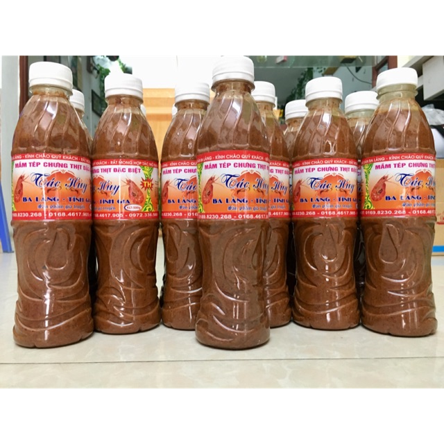 Mắm tép chưng thịt Ba Làng - Thanh Hoá (chai 500ml)