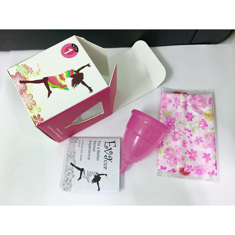 [Tặng full phụ kiện] Cốc nguyệt san Eva cup