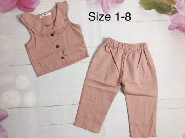 Set giả vét bé gái size 12-23kg