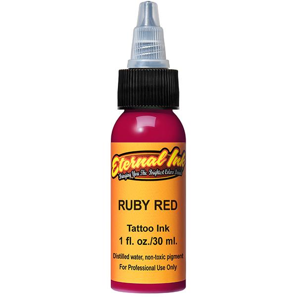 Mực xăm Eternal màu đỏ RUBY RED