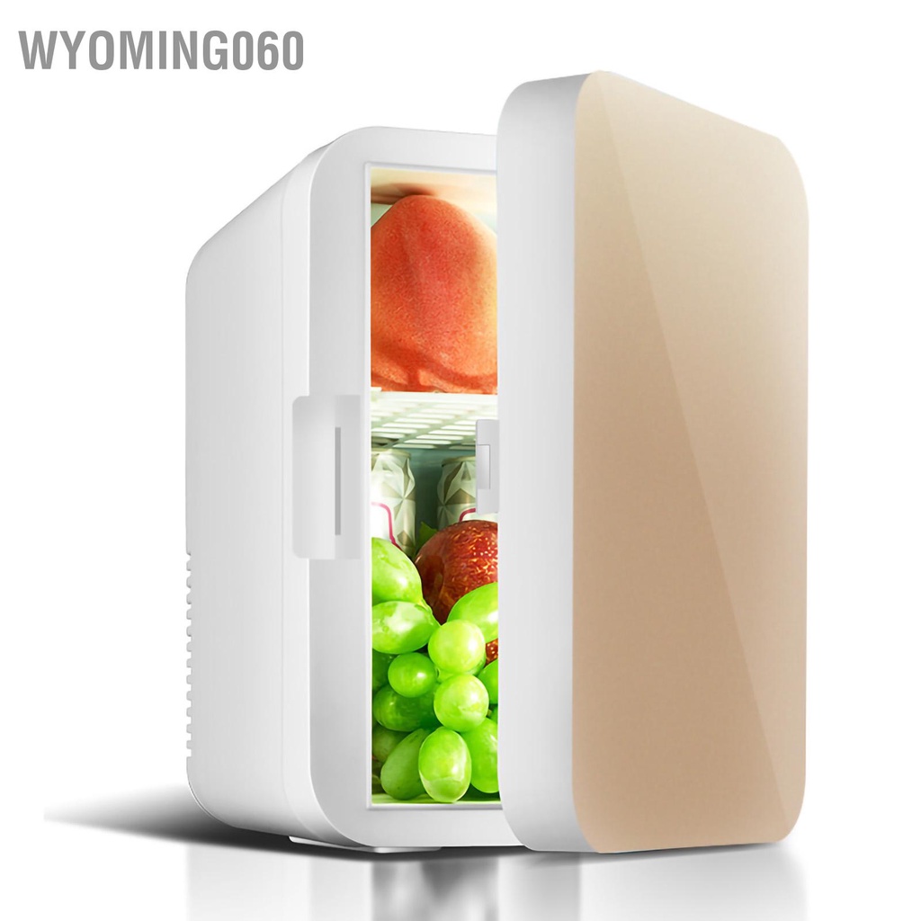 [Hàng Sẵn] Tủ lạnh đơn nhỏ 8L tiết kiệm không gian đa năng dành cho gia đình và ô tô【Wyoming060】