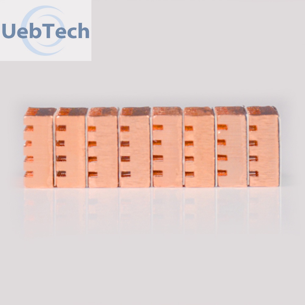 Set 8 chip tản nhiệt IC bằng đồng A8 cho PC