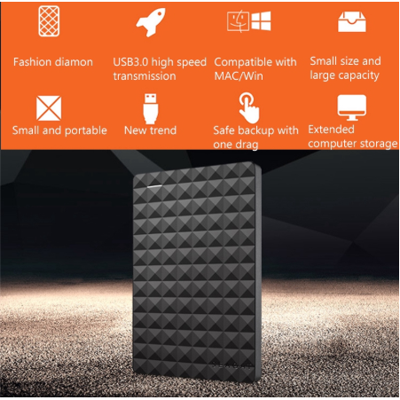 Ổ cứng di động HDD USB3.0 chính hãng Seagate 2TB 2.5 " thiết kế gọn nhẹ chất lượng cao | BigBuy360 - bigbuy360.vn