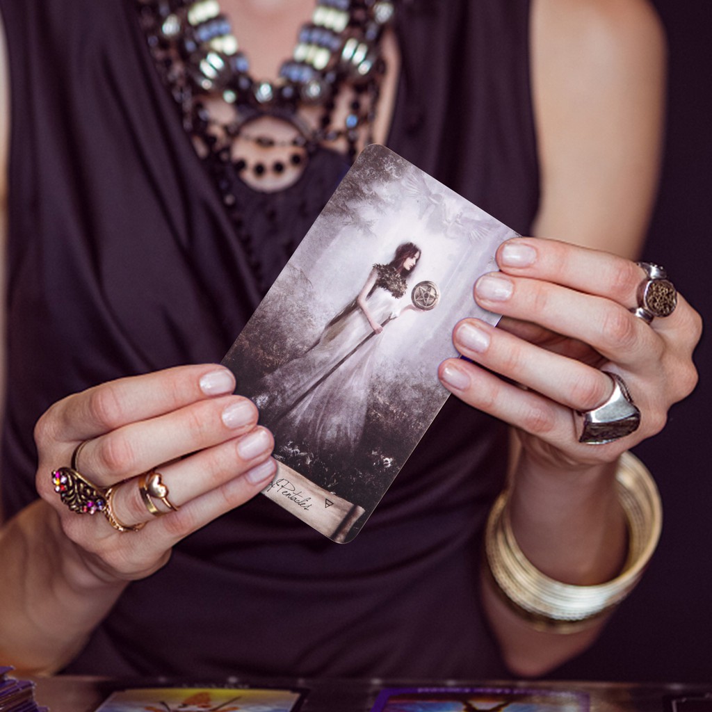 Bộ bài tarot tiếng Anh thiết kế độc đáo chất lượng cao