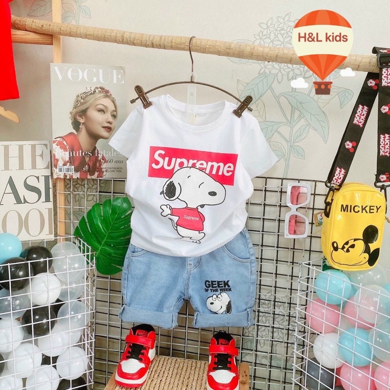 Bộ chó super cho bé trai