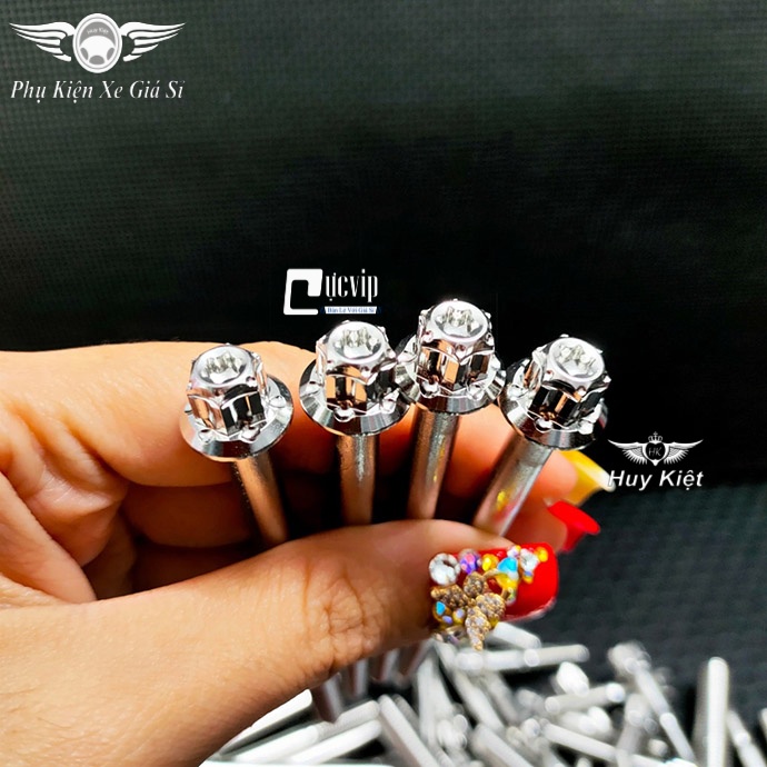 Ốc Salaya Inox 304 6Li, 8Li, 10Li Nhiều Kích Cỡ Đầy Đủ Các Size