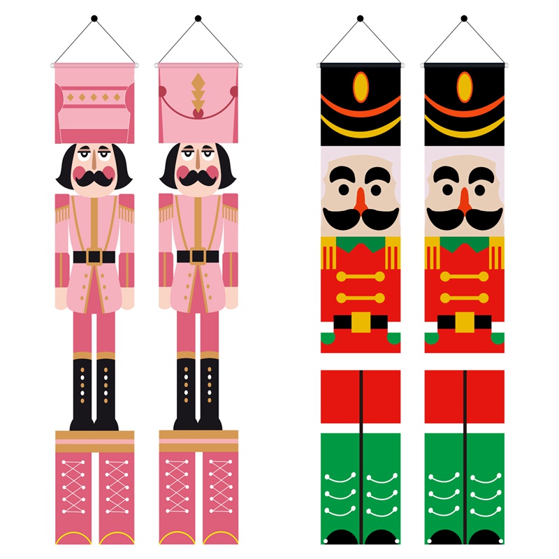 Rèm Cửa 30 * 180CM Trang Trí Giáng Sinh Năm Mới 2024