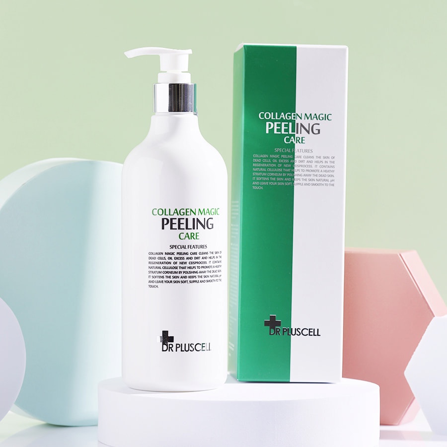 Kem tẩy da chết Dr Pluscell Collagen Magic Peeling Care,500ml