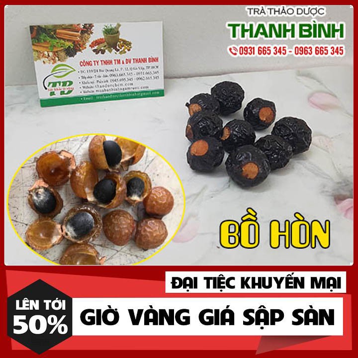 Bồ Hòn 100g - Hàng Nguyên Quả