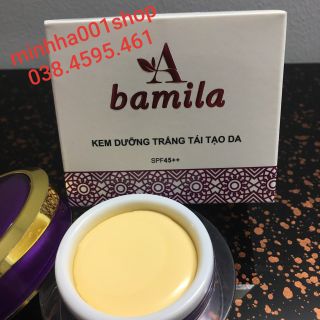 Kem dưỡng trắng da 25g bamila