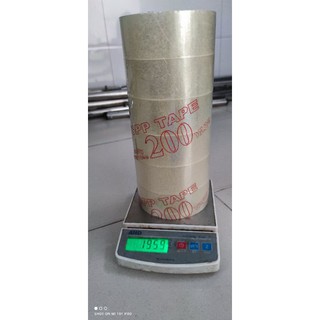 Combo 6 cuộn băng keo trong 200 yard