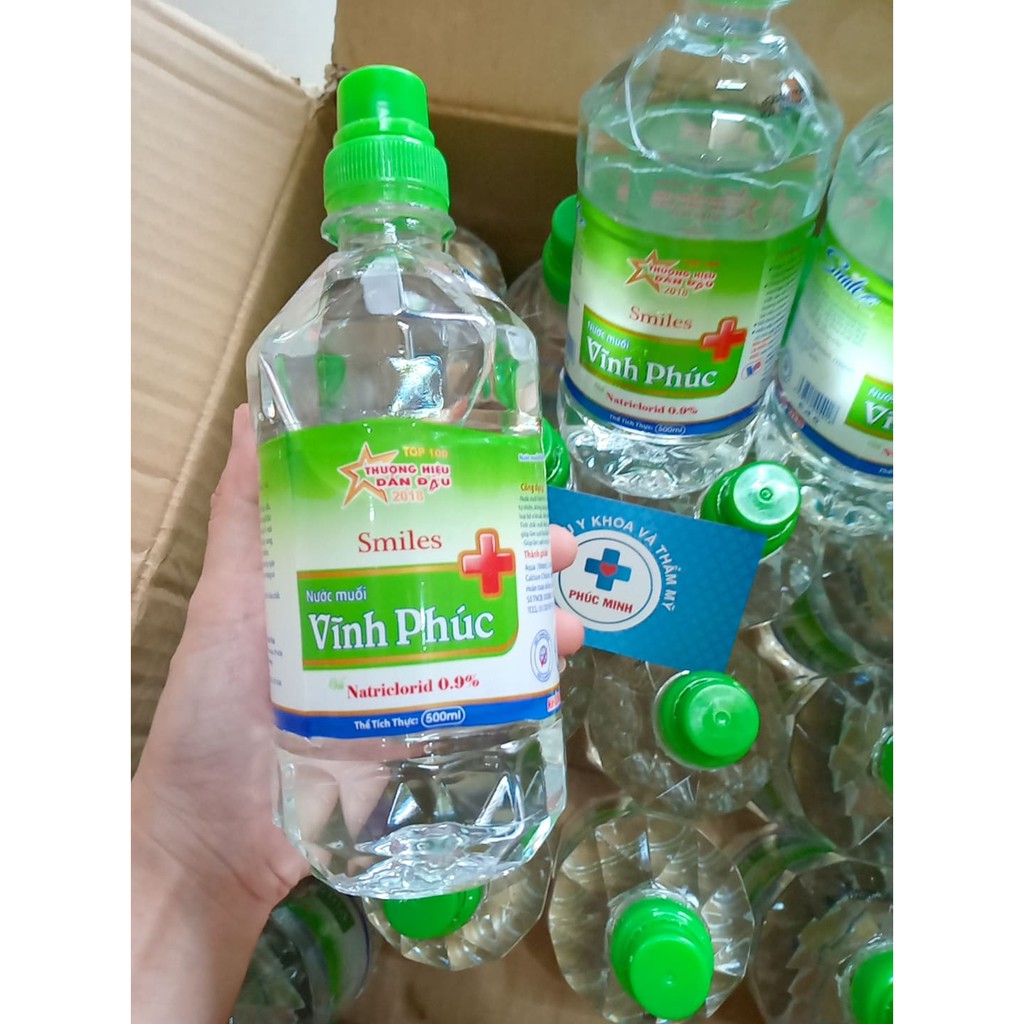 Nước Muối Sinh Lý Vĩnh Phúc  - Chai Lẻ