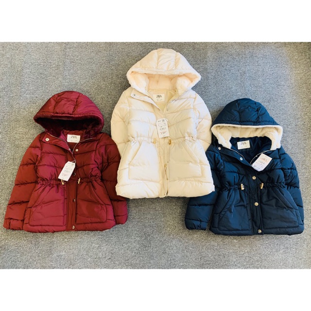 Áo phao zara bé gái