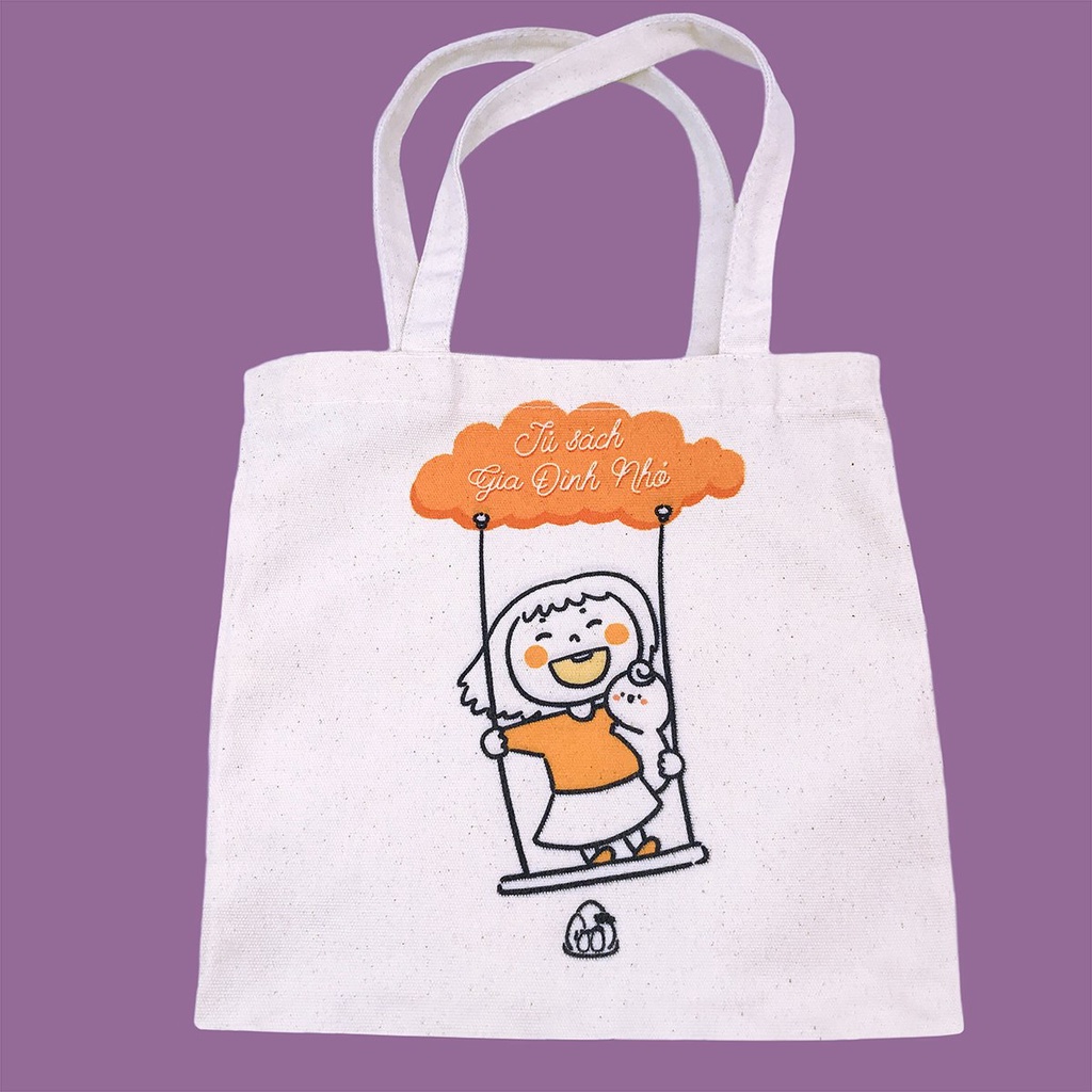 Túi tote tủ sách gia đình nhỏ - Thanh Hà books