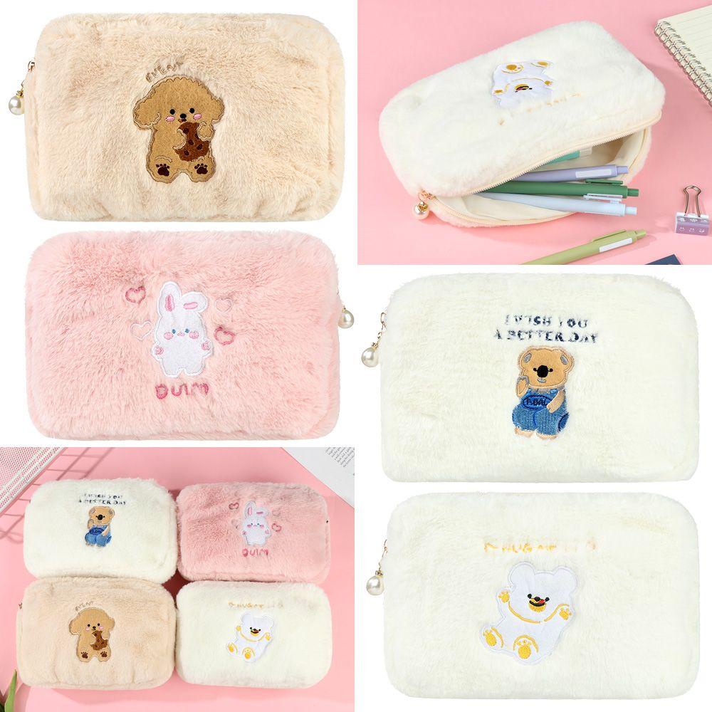 Túi Đựng Mỹ Phẩm Hình Gấu Bông MIHAN1