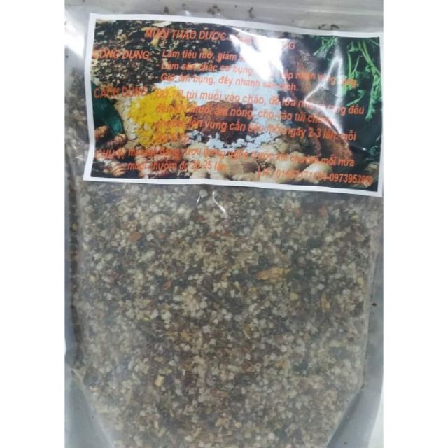 SET 3 Túi Muối Thảo Dược Chườm Bụng