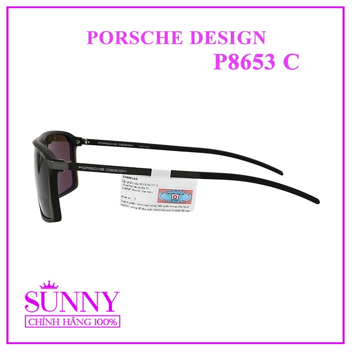 Kính mát Porsche Design P8653 C chính hãng bảo hành toàn quốc