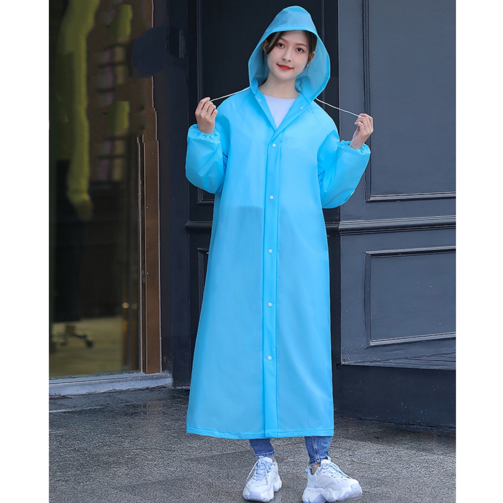 Áo mưa văn phòng nhẹ dễ gấp gọn áo mưa người lớn