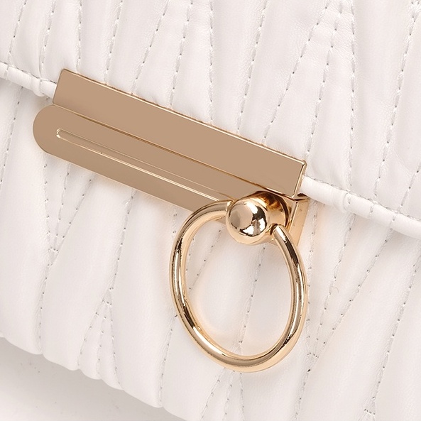 🌸Hàng Order🌸 Túi Xách Nữ CEEKAY Họa Tiết Nắp Gập Khóa Gài Quai Da Phối Xích Sang Chảnh Nữ Tính🌸Hàng Quảng Châu