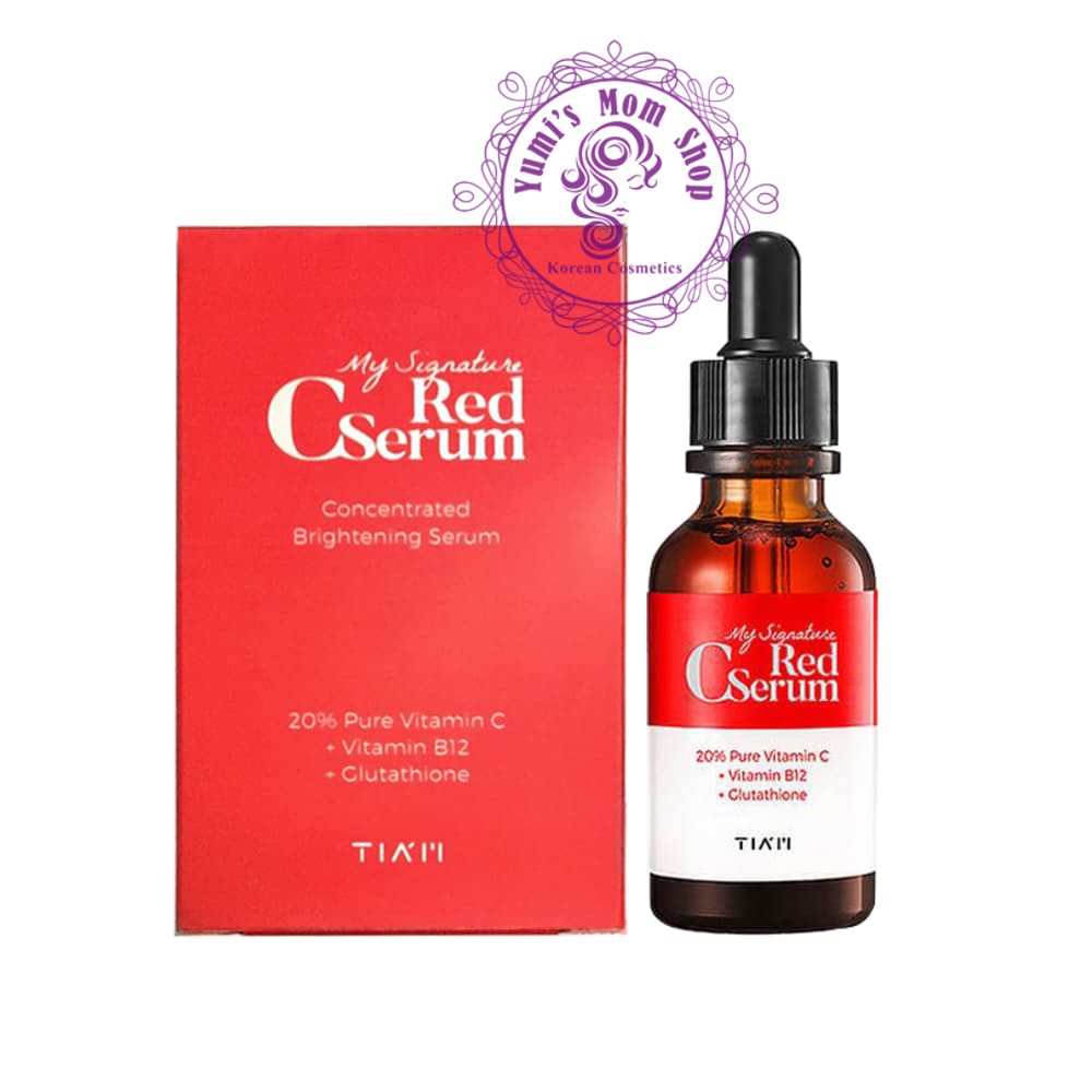 Tinh chất phục hồi dưỡng trắng sáng da, mờ vết thâm Tiam My Signature Red C Serum 30ml