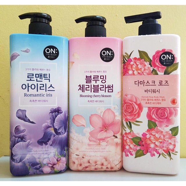 Sữa tắm nước hoa On the body 900ml