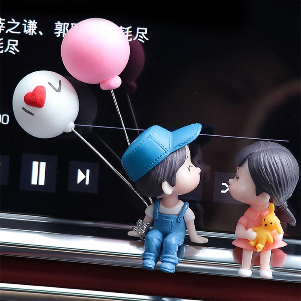 Mô Hình Cặp Đôi Hoạt Hình Trang Trí Nội Thất Xe Hơi C1K8