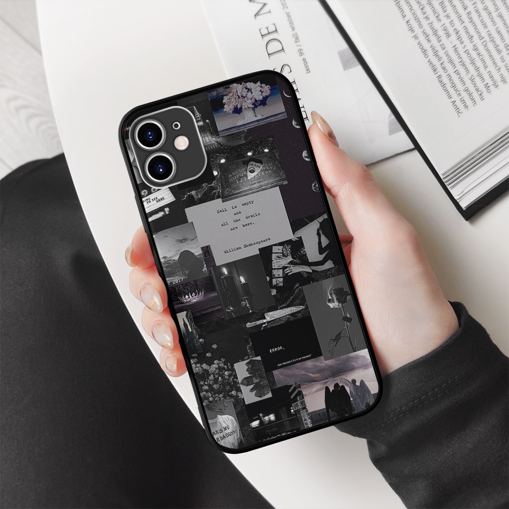 Ốp lưng DARK ROSE EMPTY SAD Mood cho Iphone 5 6 7 8 Plus 11 12 Pro Max X Xr PAP20210131
