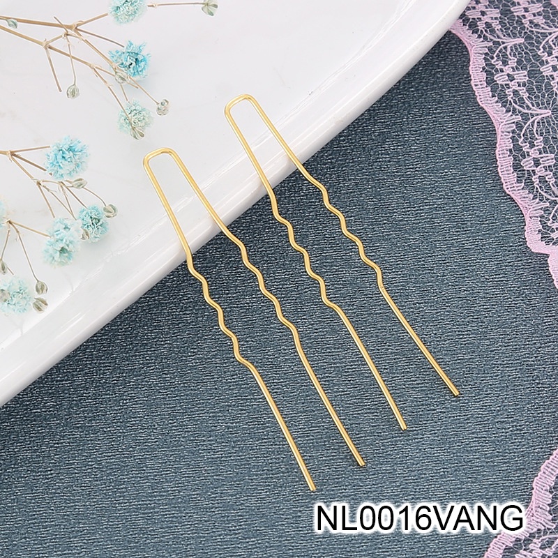 5 cán trâm cài chữ U 64mm liệu làm trâm, làm trang sức