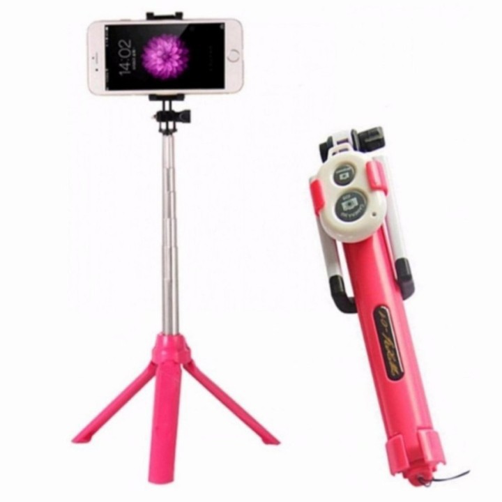 Gậy Chụp Ảnh Selfie 3 Trong 1 Kết Nối Bluetooth | BigBuy360 - bigbuy360.vn