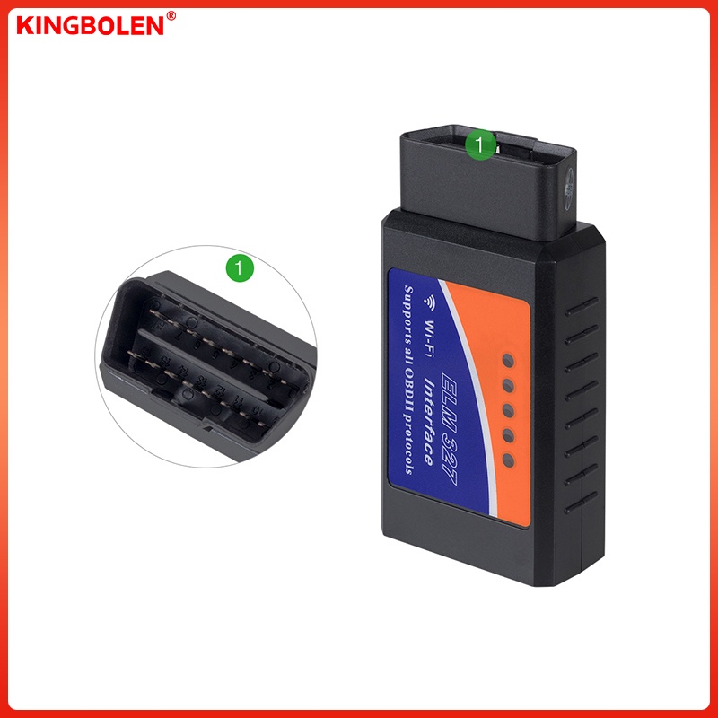 Máy quét ELM327 Obd2 Pic18f25k80 Wifi Elm327 Obd II V1.5 Đầu đọc mã ô tô Chẩn đoán Bluetooth Elm327