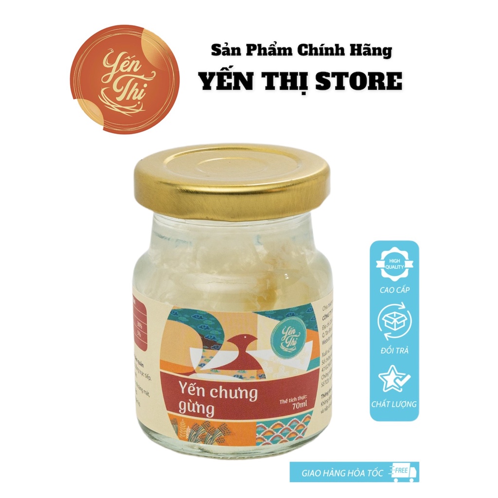 Yến Thị-Gói Đủ Vị -Combo 6 Hũ-30% Yến 70ml