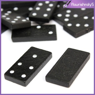 Hộp Gỗ Gồm 28 Miếng Domino