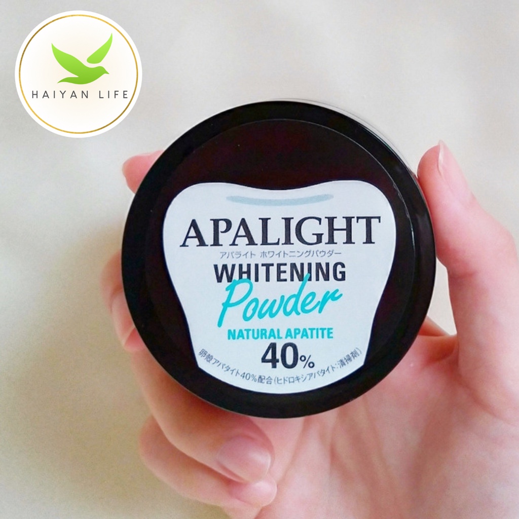 Bột làm trắng răng Apalight nội địa Nhật cao cấp - hộp 26gram