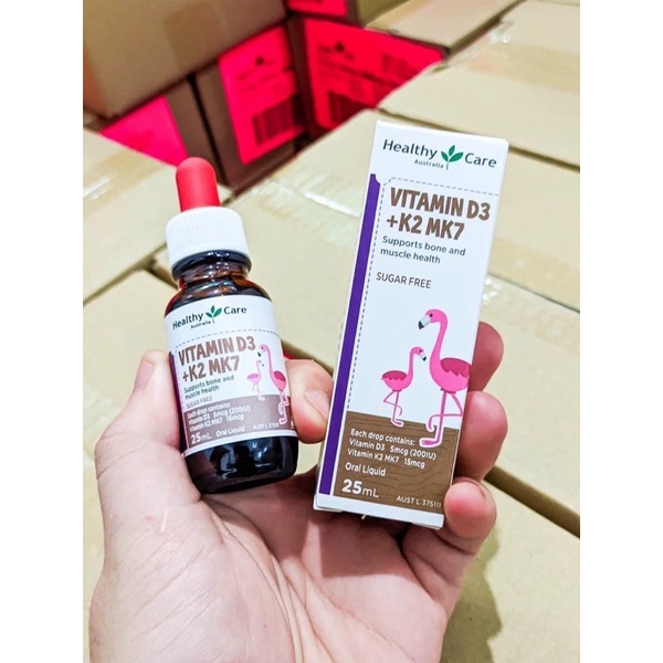 Vitamin d3+k2 mk7 healthycare úc