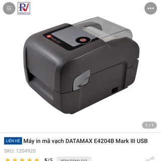 Máy in mã vạch Datamax E4204B Mark III