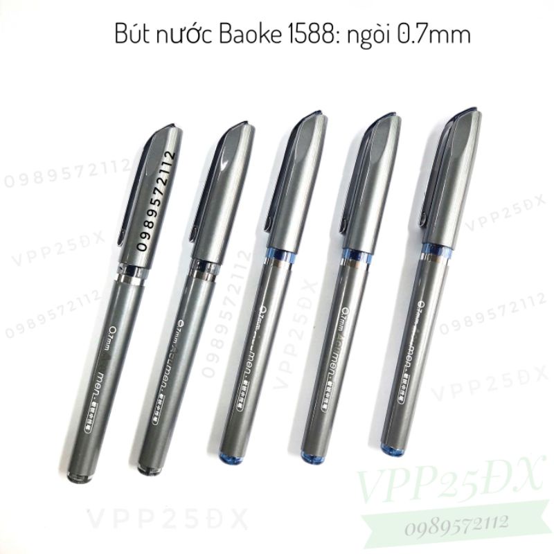 Bút ký gel ngòi 0.7mm BaoKe 1588