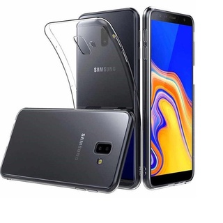 Ốp lưng cho Samsung Galaxy J6 2018/ J6+ Plus silicon dẻo trong suốt, dẻo đen chống sốc AutoFocus