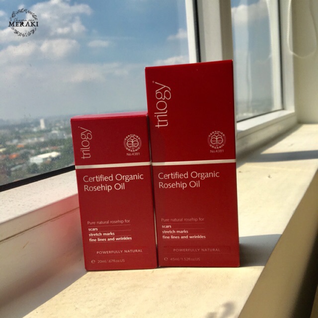 Dầu dưỡng Rosehip Trilogy (Antioxidant / Light blend)