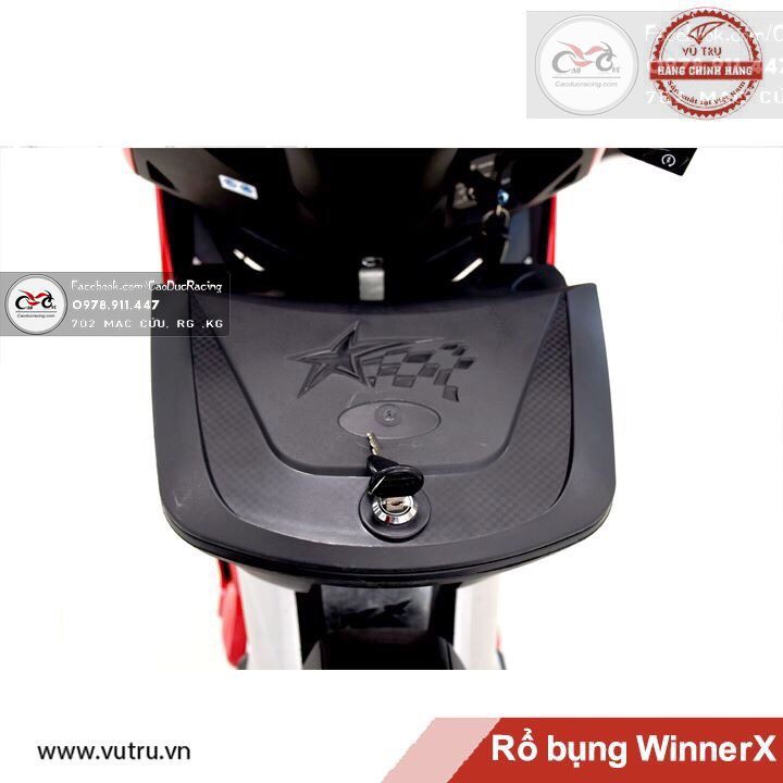 Đồ chơi xe Thùng giữa Winner X - Rổ bụng đựng hàng đi phượt