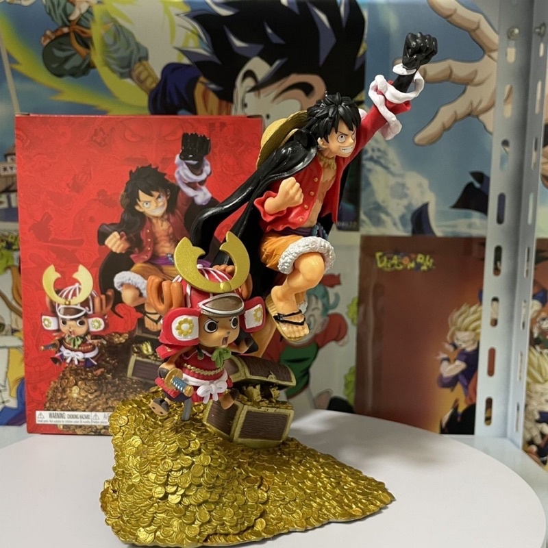 Mô hình Onepiece Luffy Chopper - Đảo Wano Quốc