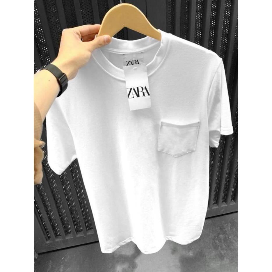 Áo thun tay lỡ ZARA [Cotton cao cấp ] form rộng.Zing store Xịn ་