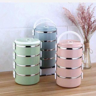 CẶP LỒNG CƠM GIỮ NHIỆT 4 TẦNG CAO CẤP