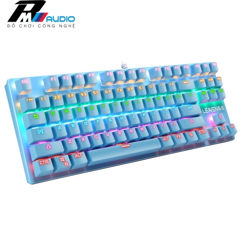 Bàn Phím Cơ Máy Tính Crack K550 PRO Led RGB 10 Chế Độ Khác Nhau, Chơi Game Dùng Văn Phòng Cực Đã